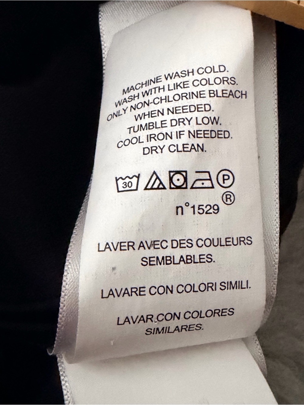 Polo Ralph Lauren Knit Double Breasted Blazer Jacket Black Silver Crest Size 16 - Picture 12 of 12